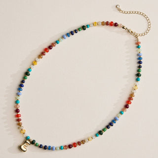 Santorini Initial Necklace