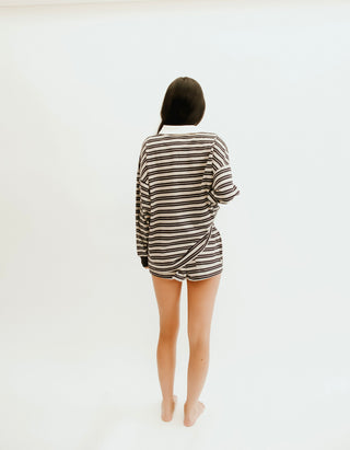 Varsity Stripe Pullover