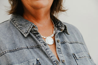 Beth Denim Top