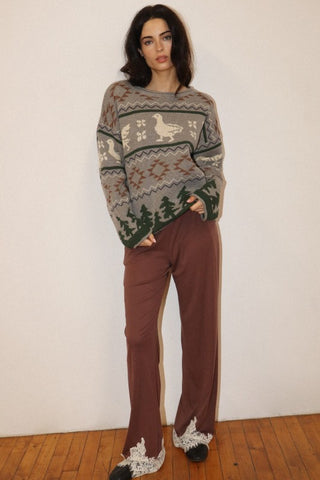 Mallard Fair Isle Knit