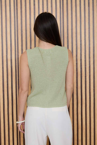 The Hampton Knit Button Vest