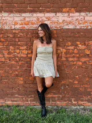 Prairie Check Dress