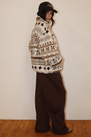 Aspen Fair Isle Sherpa