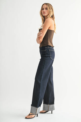 Harper Cuffed Jeans