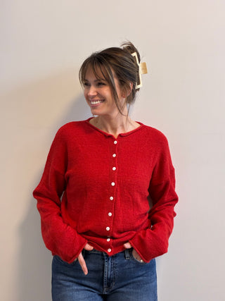 The Clover Button-Down Cardigan