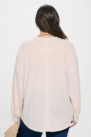 Sandstone Ease Henley Top