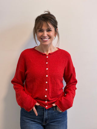 The Clover Button-Down Cardigan