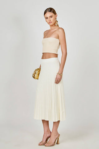 The Ivory Muse Knit Midi