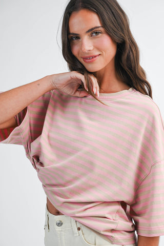 The Coastal Cool Stripe Tee