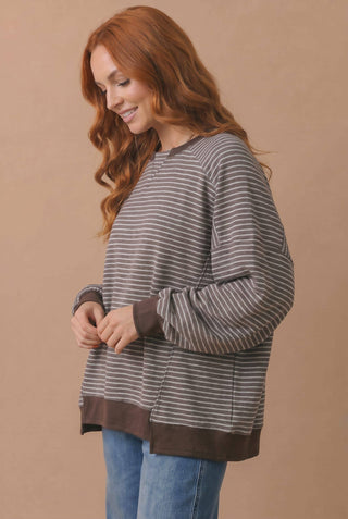 Easygoing Stripe Top