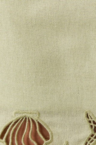 By The Shore Scallop Mini Skirt