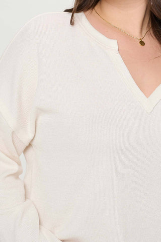 Ivory Ease Notch Top