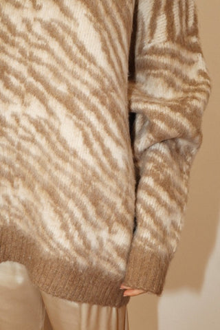 Sienna Zebra Knit