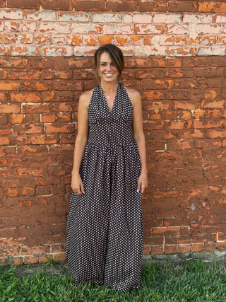 The Polka Breeze Maxi Dress