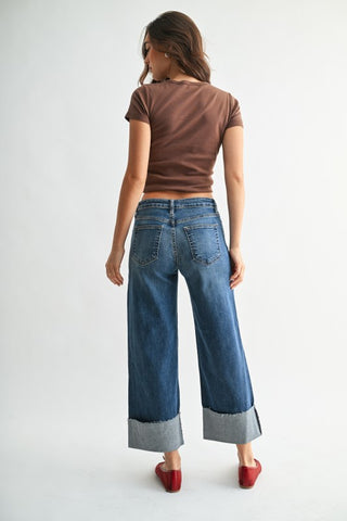 Sutton Cuff Denim