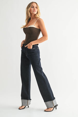 Harper Cuffed Jeans