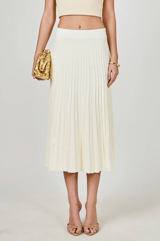 The Ivory Muse Knit Midi