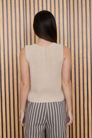 The Hampton Knit Button Vest