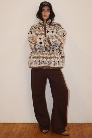 Aspen Fair Isle Sherpa