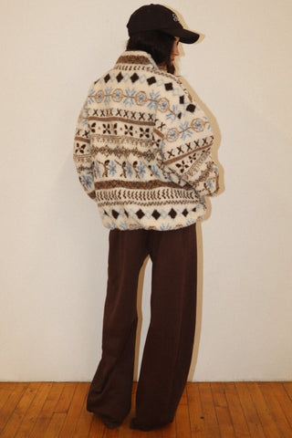 Aspen Fair Isle Sherpa
