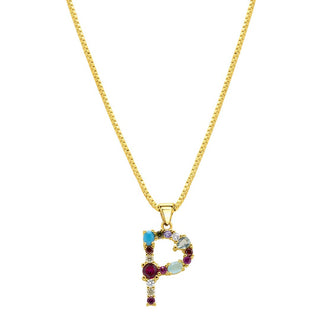 Aurora Initial Necklace
