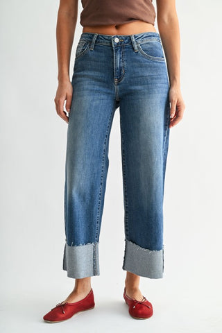Sutton Cuff Denim