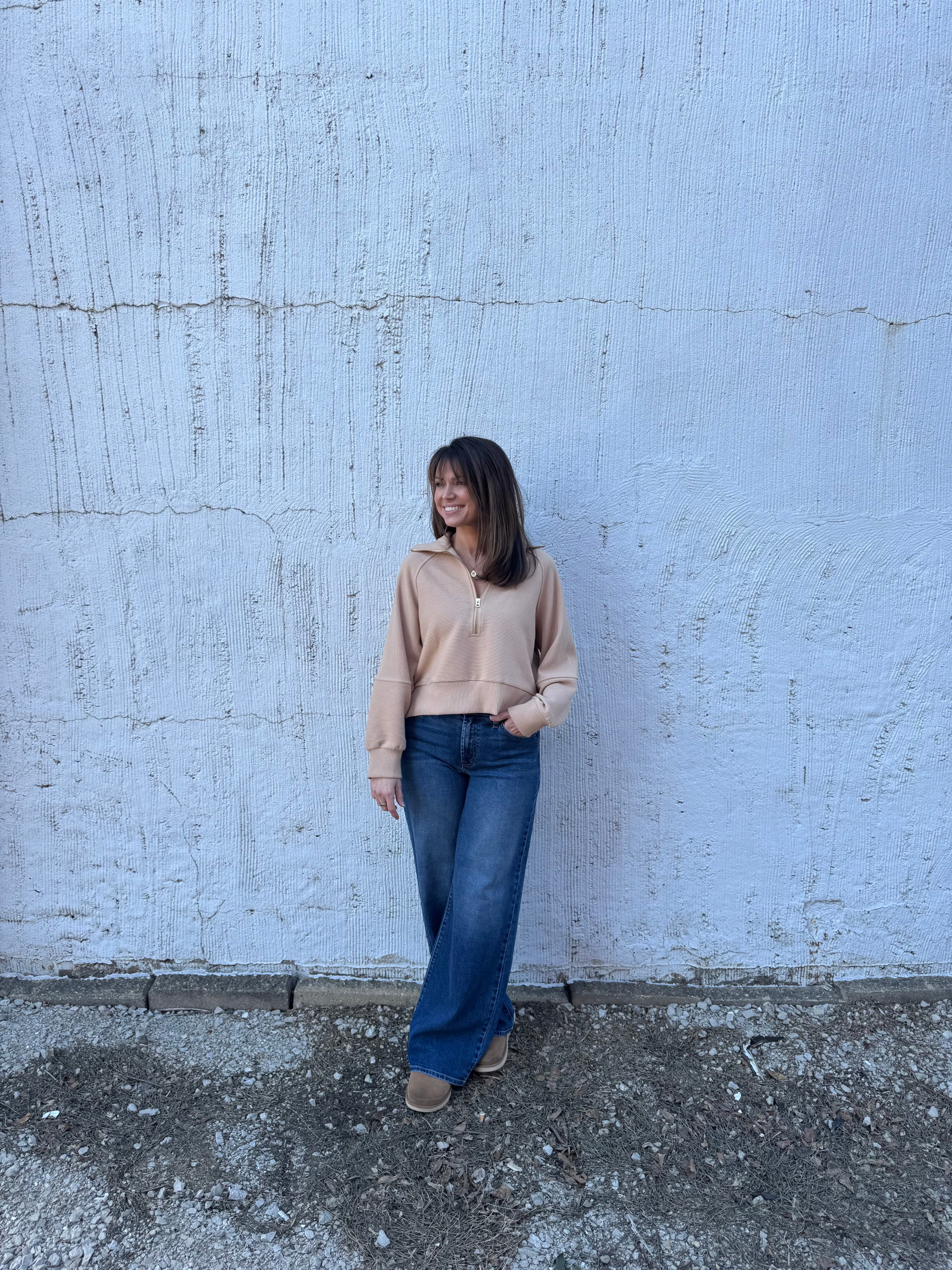 Aimee Zip Up Sweater