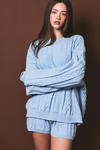 Sunday Cable Sweater