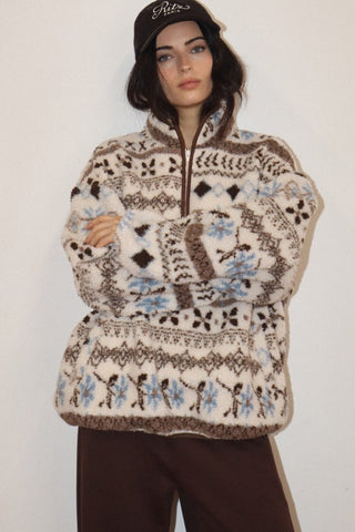 Aspen Fair Isle Sherpa