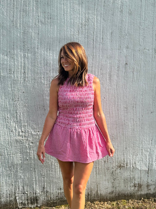 Rosy Meadow Romper