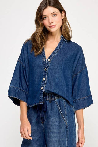 Freedom Belle Denim Shirt