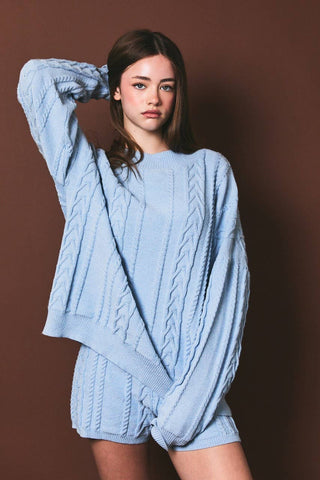 Sunday Cable Sweater
