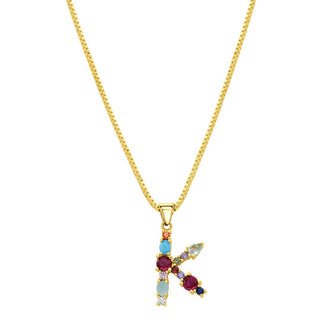 Aurora Initial Necklace