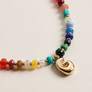 Santorini Initial Necklace