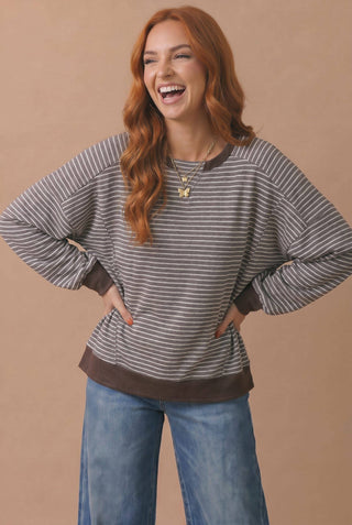 Easygoing Stripe Top