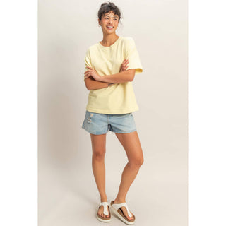 Buttercream Basic Tee