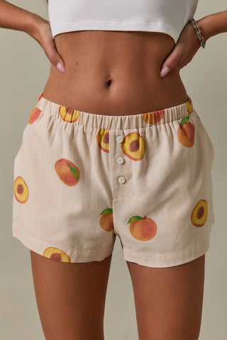 Peaches Down In Georgia Shorts