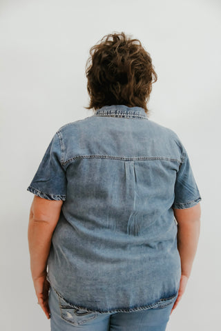 Beth Denim Top