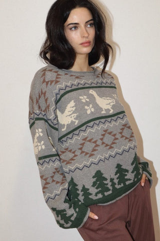 Mallard Fair Isle Knit
