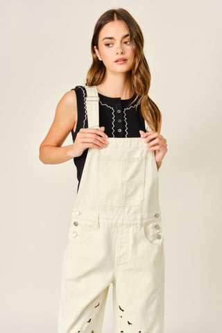 Magnolia Lace Overalls