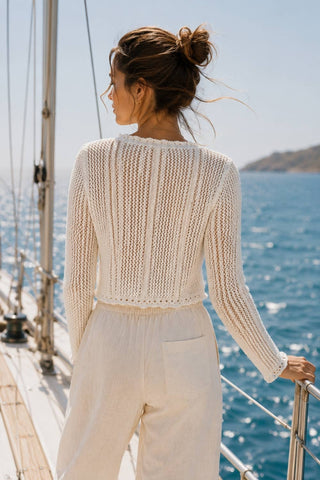 Coastal Pearl Cardigan
