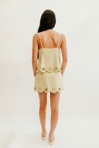 By The Shore Scallop Cami Top
