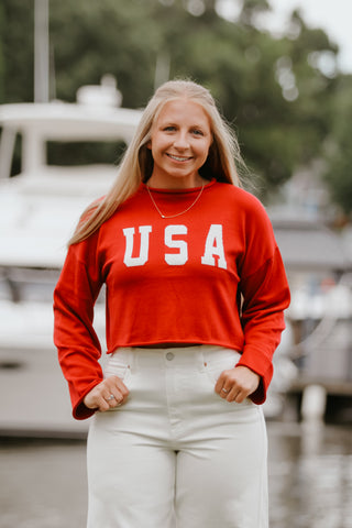 USA Knit Sweater