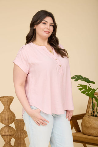 The Everly Blush Top