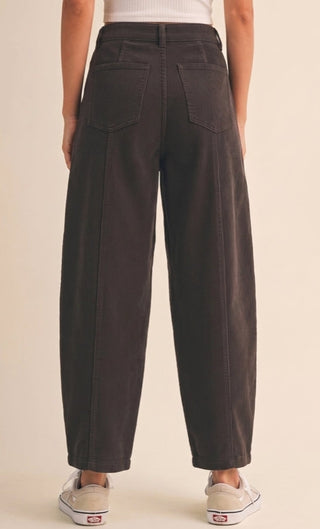 Corduroy Barrel Pants