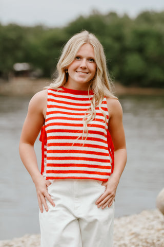 Americana Coast Sweater Tank