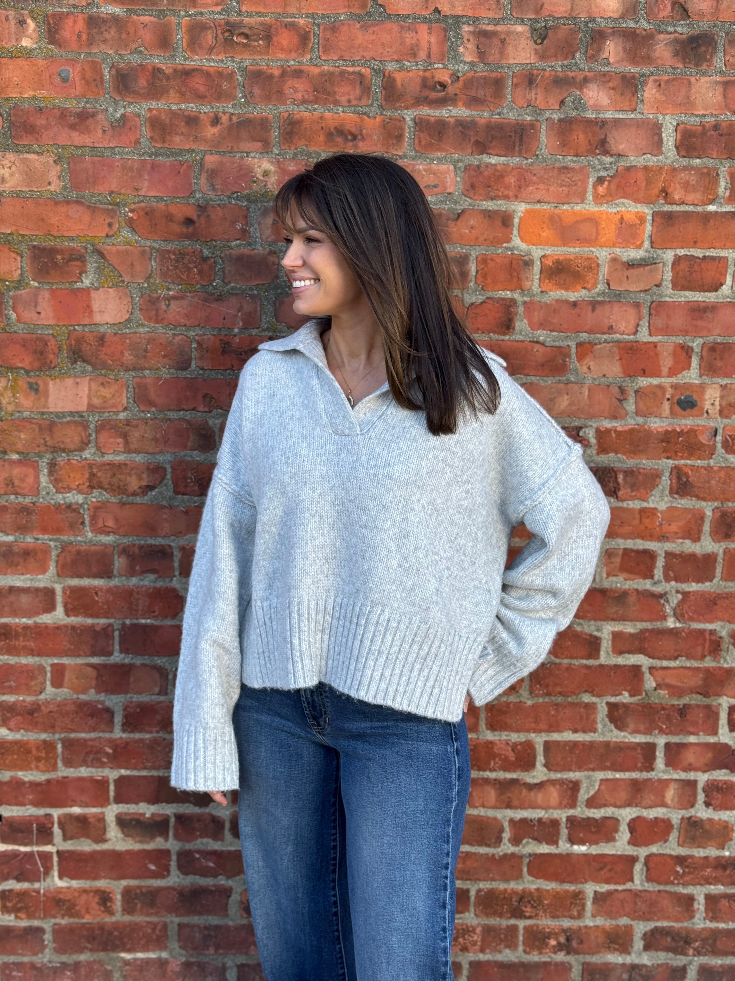 The Grey Daydream Sweater