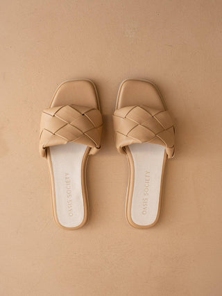 The Daily Darling Woven Slide