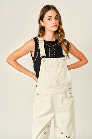 Magnolia Lace Overalls