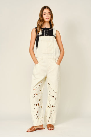 Magnolia Lace Overalls